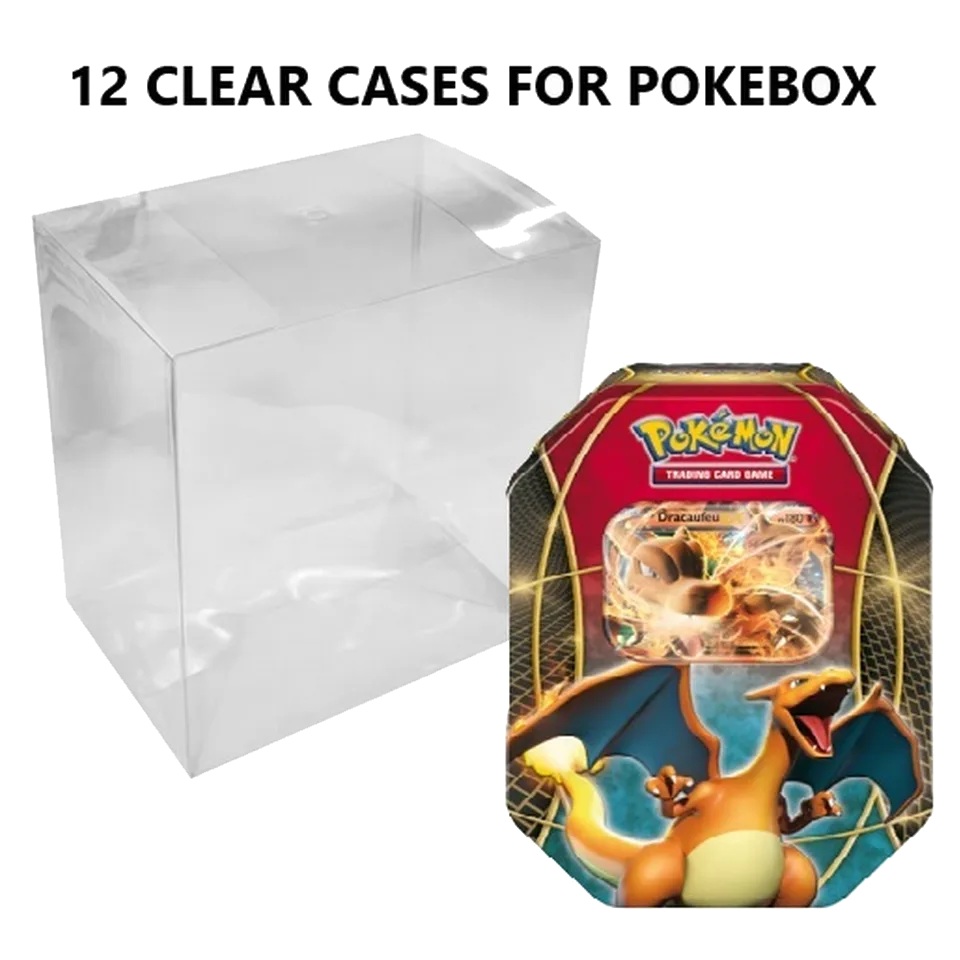 PHOENIX SHIELD - Lot de 12 Boites de protection PVC pour POKEBOX