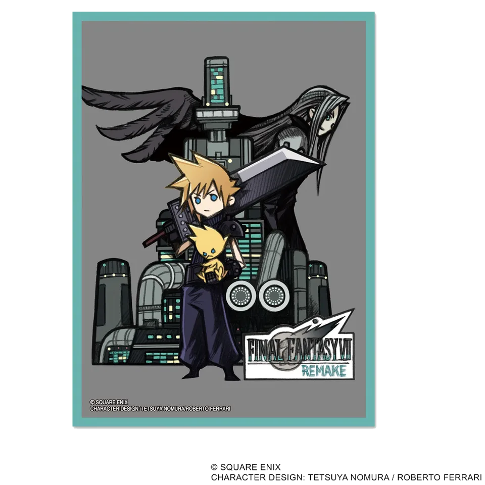 FINAL FANTASY TCG - 100 Protège-Cartes - Cloud (FFCSS-03)
