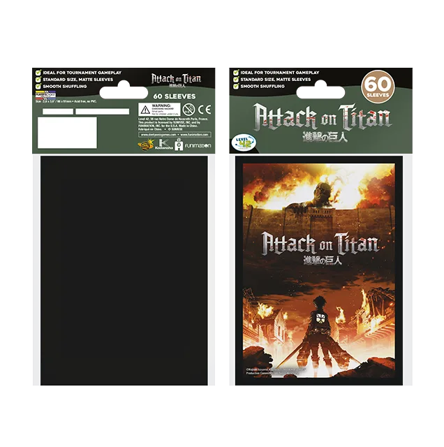 ATTACK ON TITAN - Sleeves The Wall