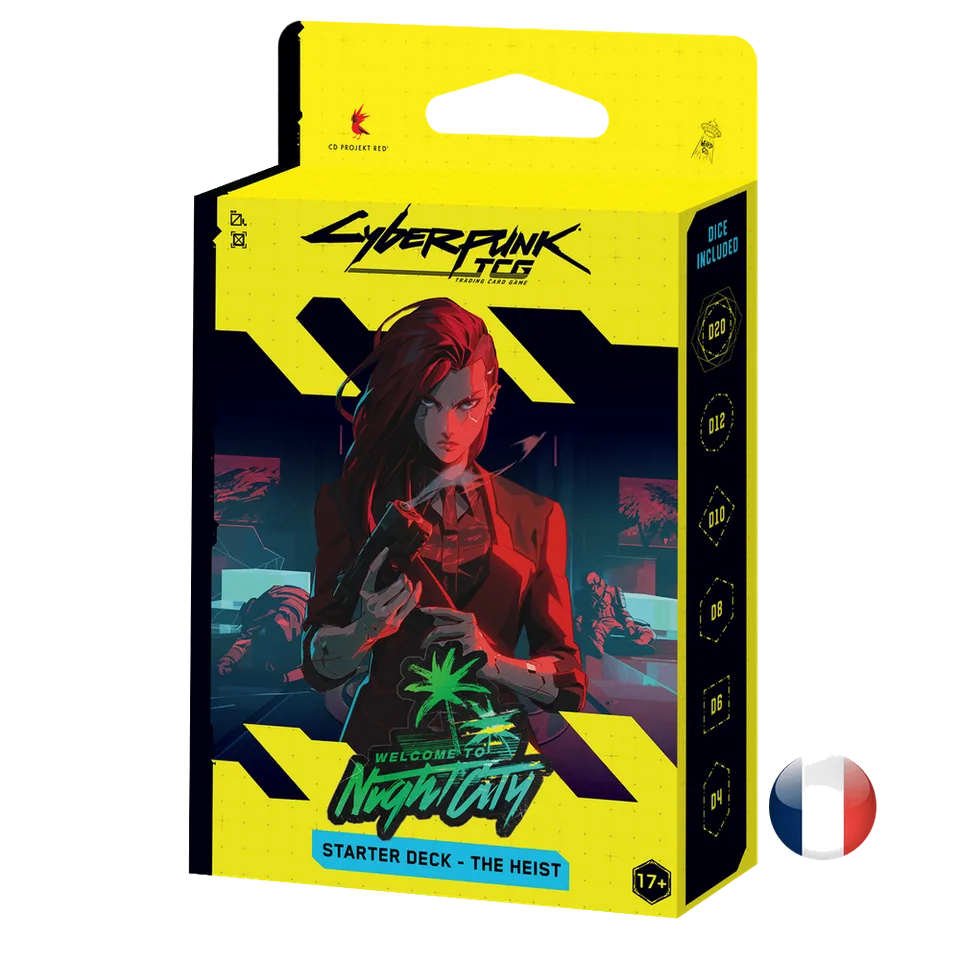 CYBERPUNK JCC - Starter Deck - The Heist FR x6
