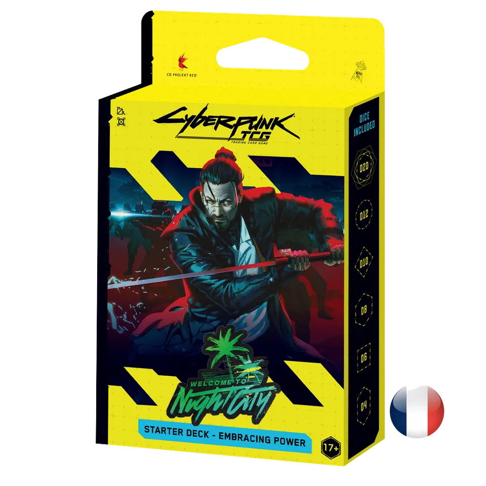 CYBERPUNK JCC - Starter Deck - Embracing Power FR x6