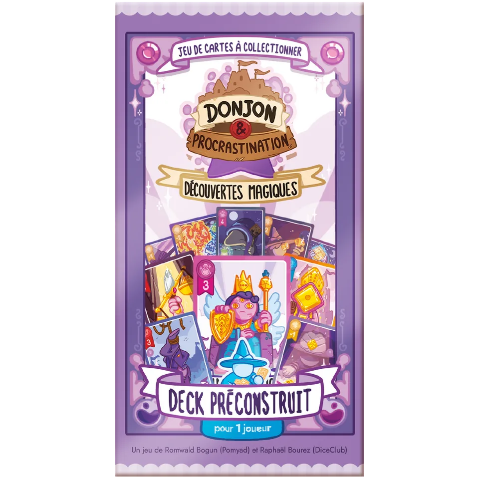 DONJON & PROCRASTINATION JCC - Deck S2 Découvertes Magiques x8- 86399