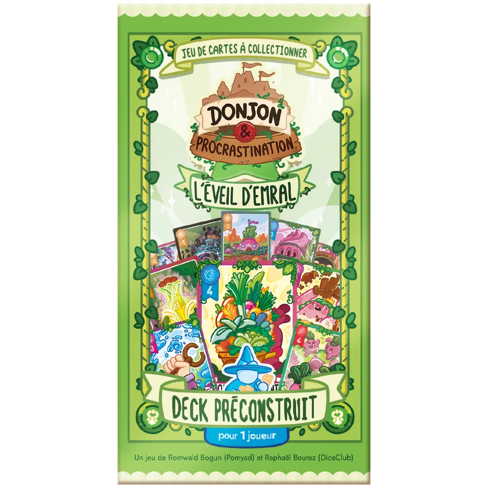 DONJON & PROCRASTINATION JCC - Deck S3 L'Eveil d'Emral x8 - 86405