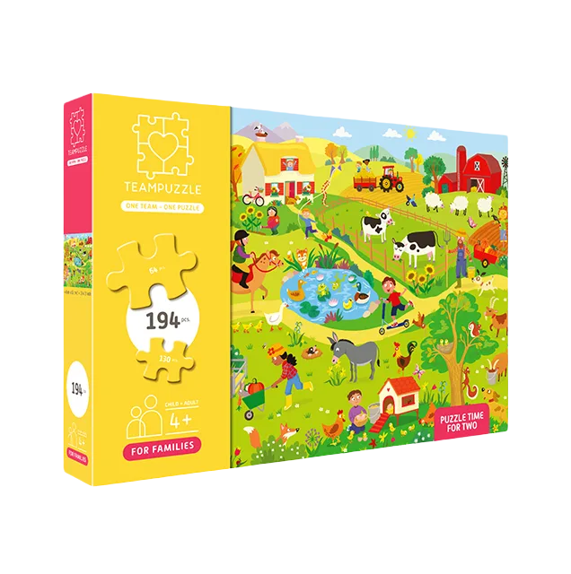 TEAMPUZZLE - À la ferme