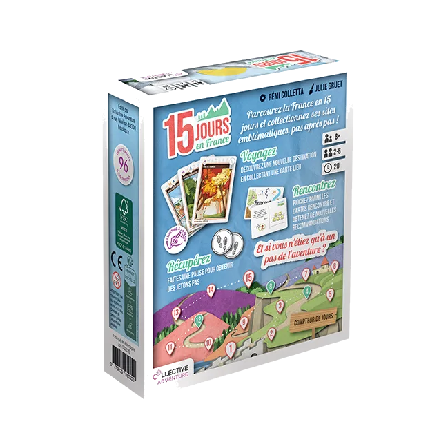 15 JOURS EN FRANCE - Carte promotionnelle JouéClub