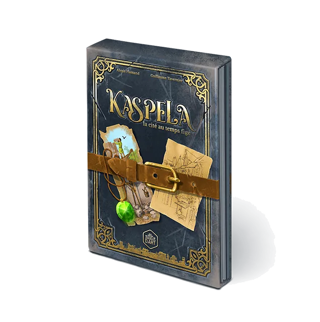 KASPELA : La Cité au Temps Figé - Livre Jeu