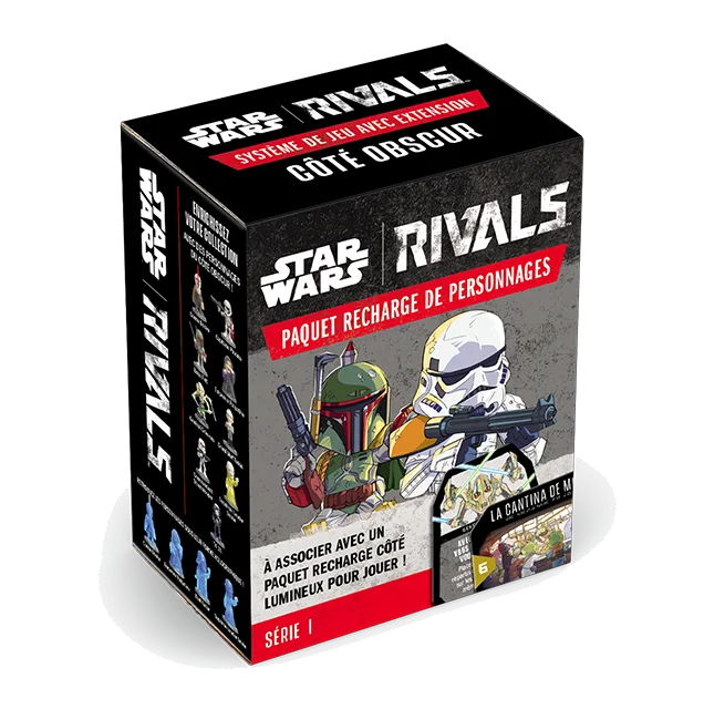 STAR WARS RIVALS S1 Côté Obscur - Character Pack x16