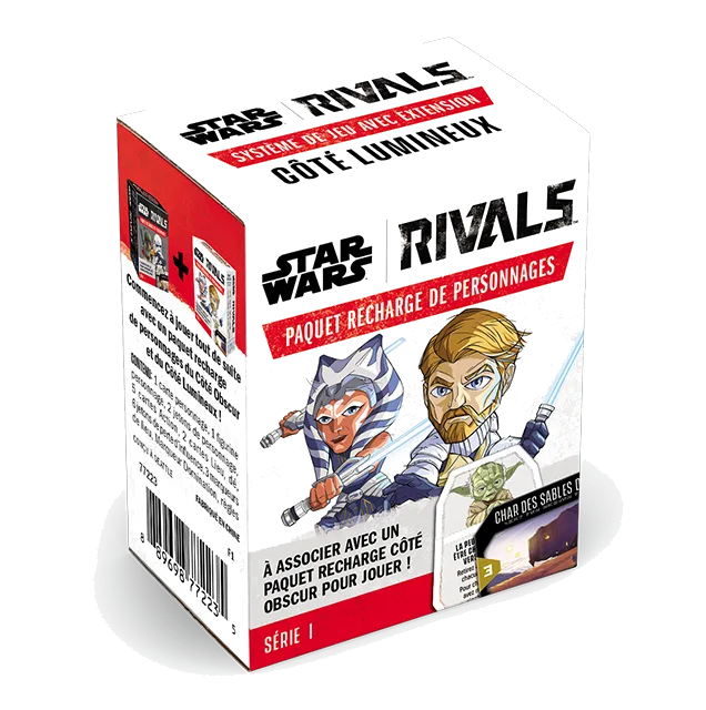 STAR WARS RIVALS S1 Côté Lumineux - Character Pack x16