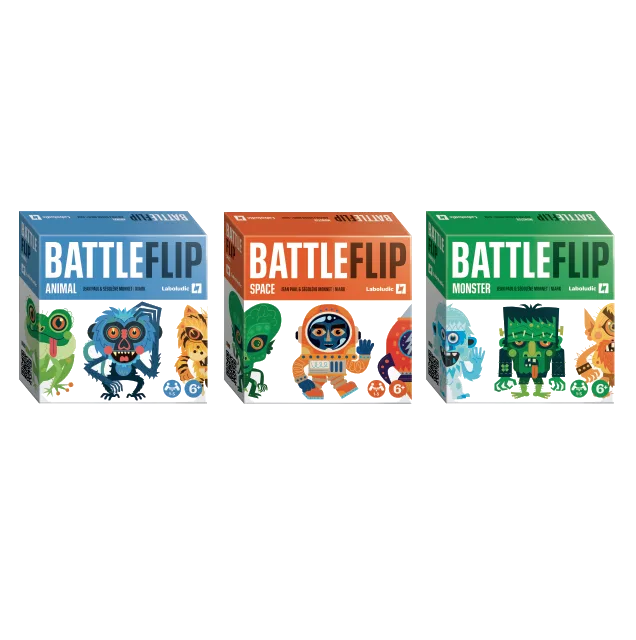 BATTLE FLIP - Display 9 pièces