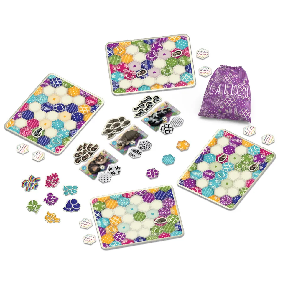 CALICO - Le Jeu — matériel