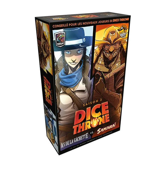 DICE THRONE S2 - As de la Gâchette vs Samouraï