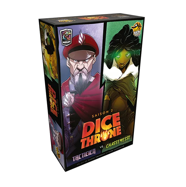 DICE THRONE S2 - Tacticien vs Chasseresse