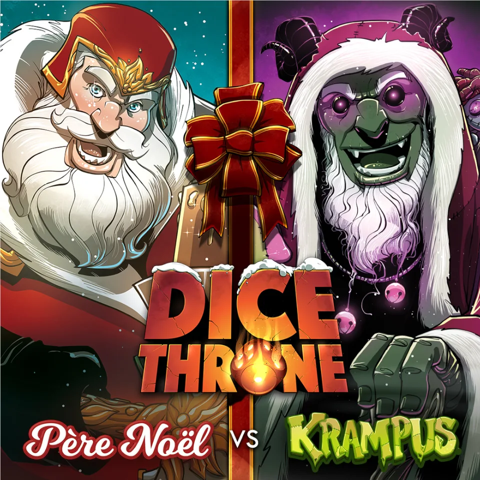 DICE THRONE - Père Noël vs Krampus - Pack promotionnel
