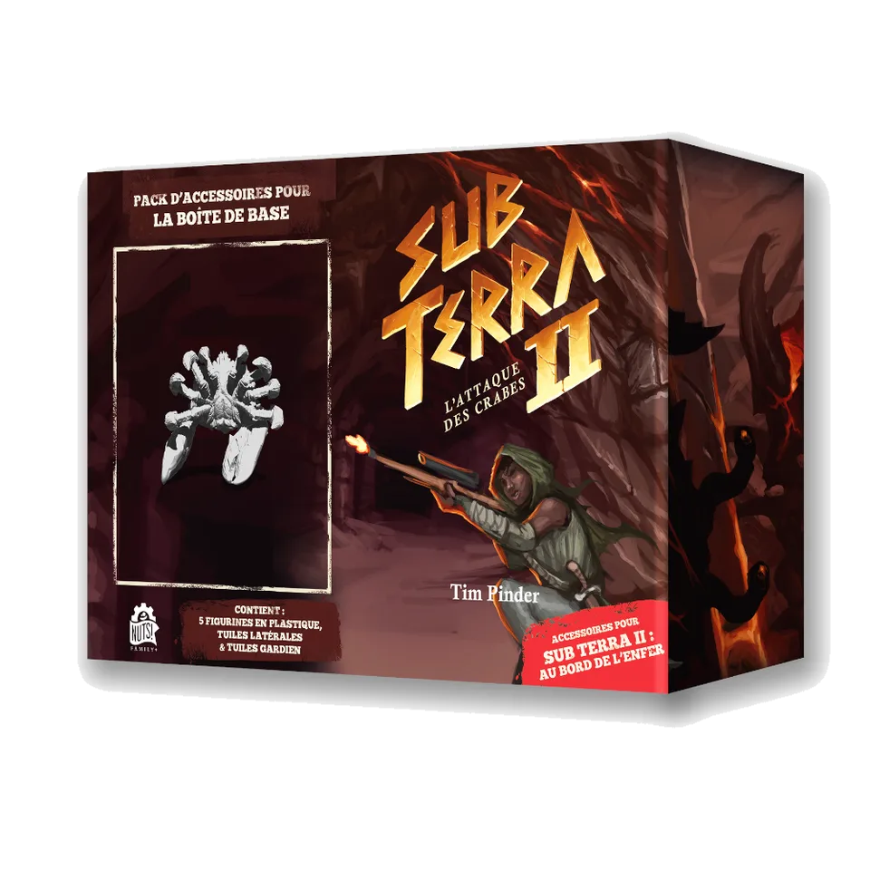 SUB TERRA 2 - Pack de figurines L'attaque des crabes