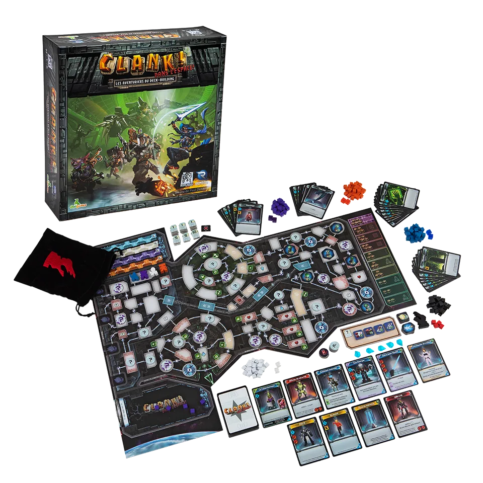 CLANK ! DANS L'ESPACE ! - Jeu de Plateau
