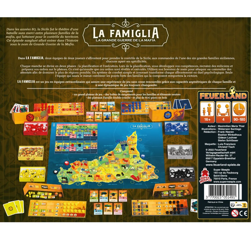 LA FAMIGLIA - Extension 2/3 joueurs
