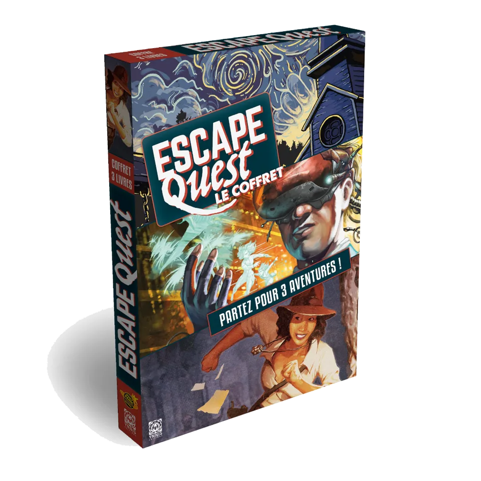 ESCAPE QUEST - Coffret 3 Aventures (T1 T2 T3)