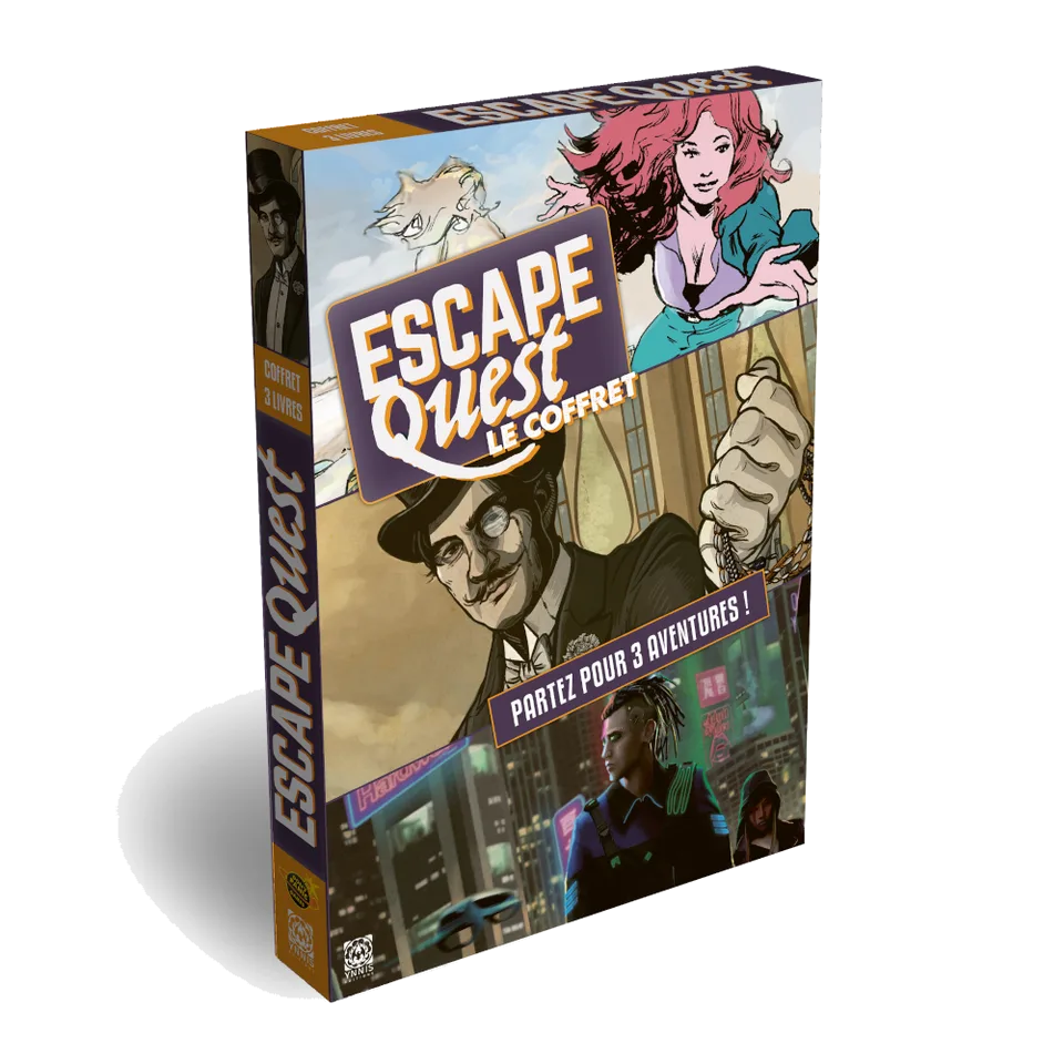 ESCAPE QUEST - Coffret 3 Aventures (T4 T5 T6)
