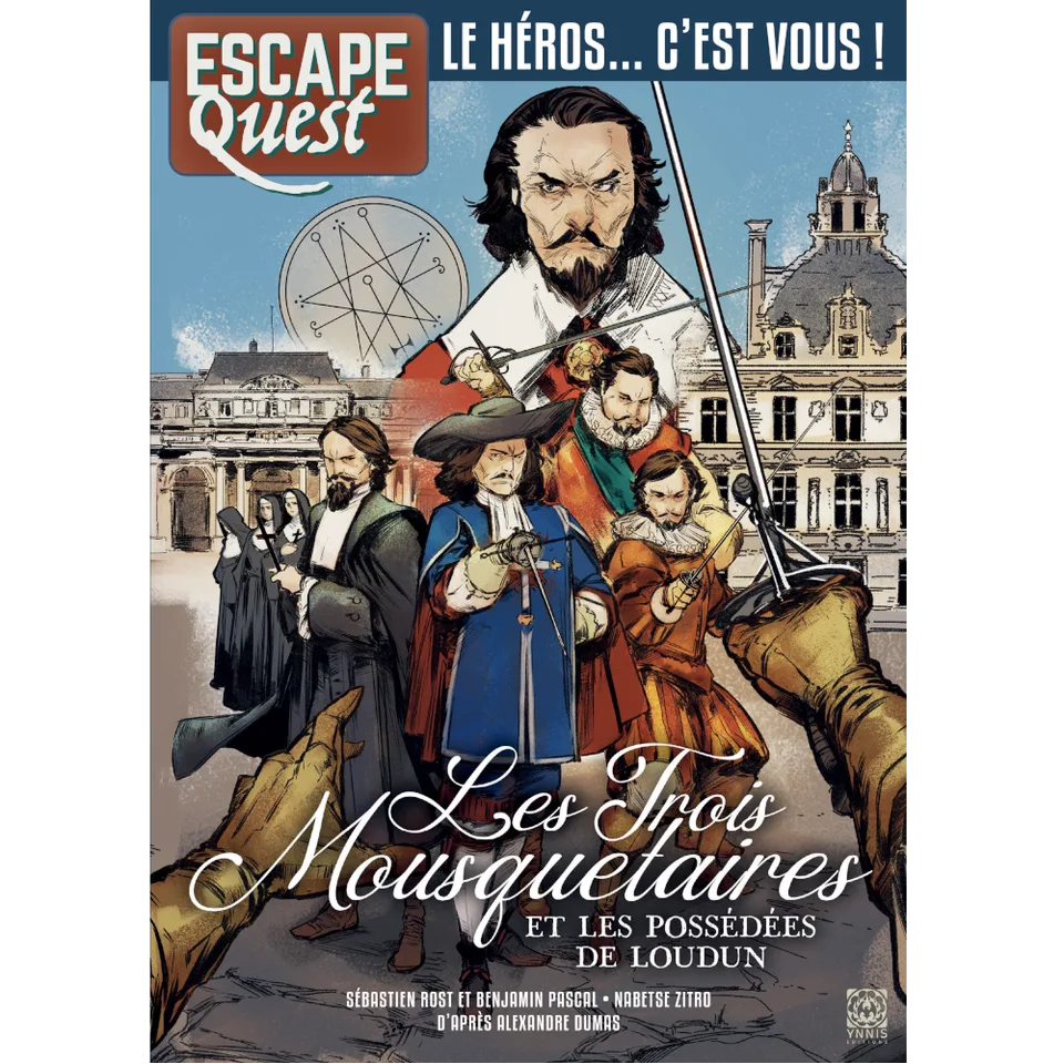 ESCAPE QUEST - Les Trois Mousquetaires et les possédées de Loudun