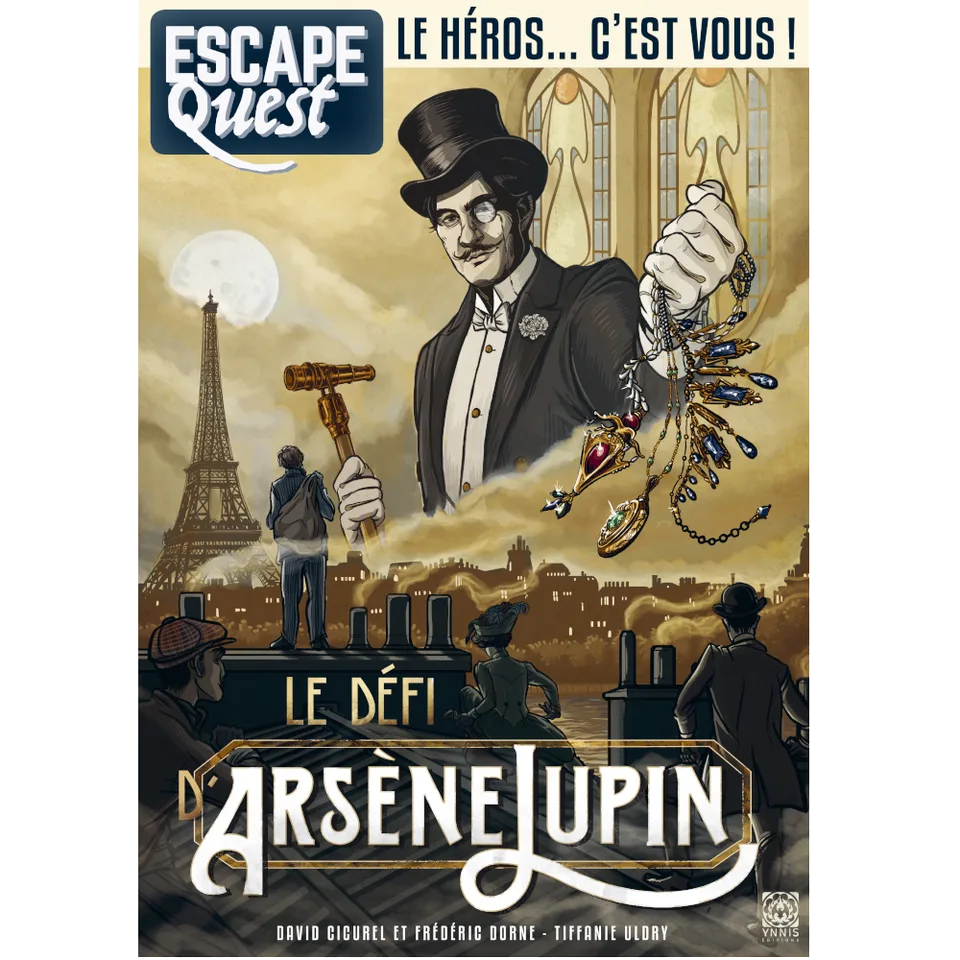 ESCAPE QUEST - Tome 4 : Le défi d'Arsène Lupin
