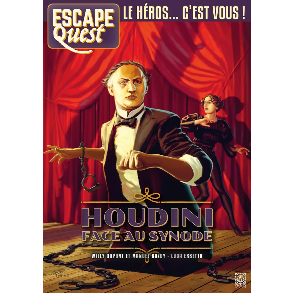 ESCAPE QUEST - Tome 8 : Houdini face au Synode