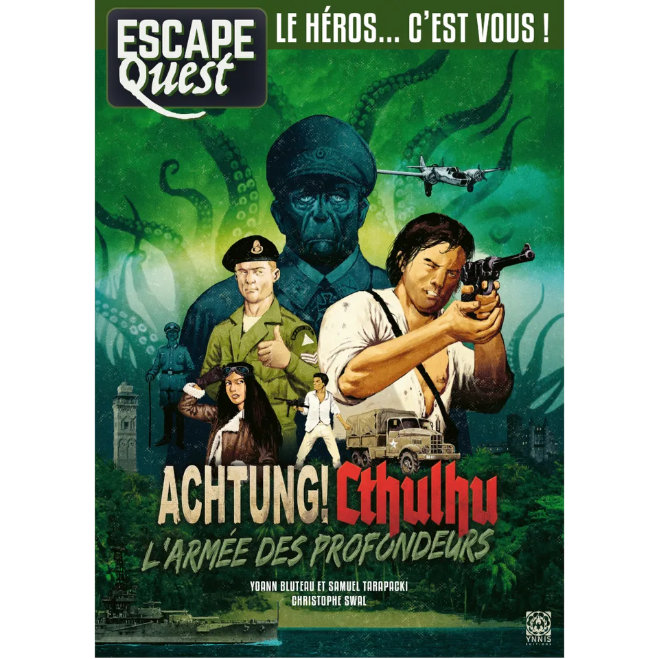 ESCAPE QUEST - Tome 11 : ACHTUNG ! CHTULHU L'armée des profondeurs