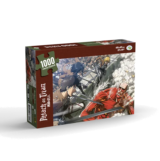 ATTACK ON TITAN - Puzzle 1000 pièces