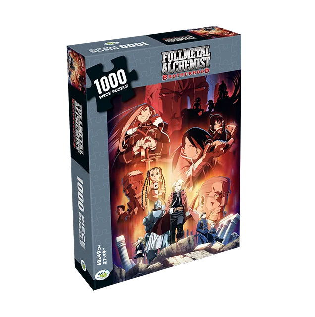 FULLMETAL ALCHEMIST BROTHERHOOD - Puzzle 1000 pièces