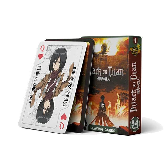 JEU DE CARTES MANGA - Attaque des Titans