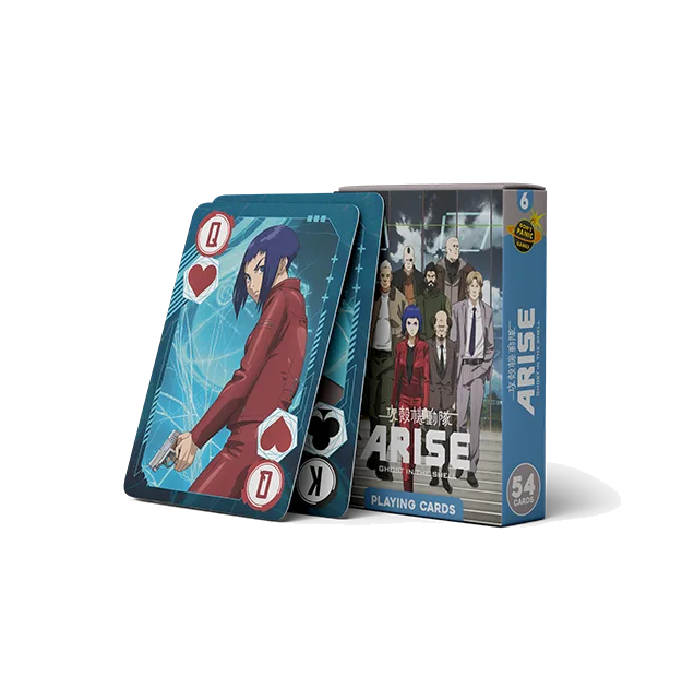 JEU DE CARTES MANGA - Ghost in the Shell x4