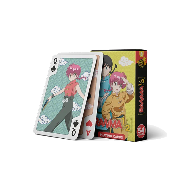 JEU DE CARTES MANGA - Ranma 1/2 x4