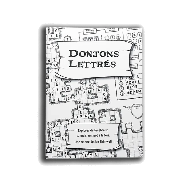 DONJONS LETTRÉS - Le Donjon - Jeu de Lettres en Solo
