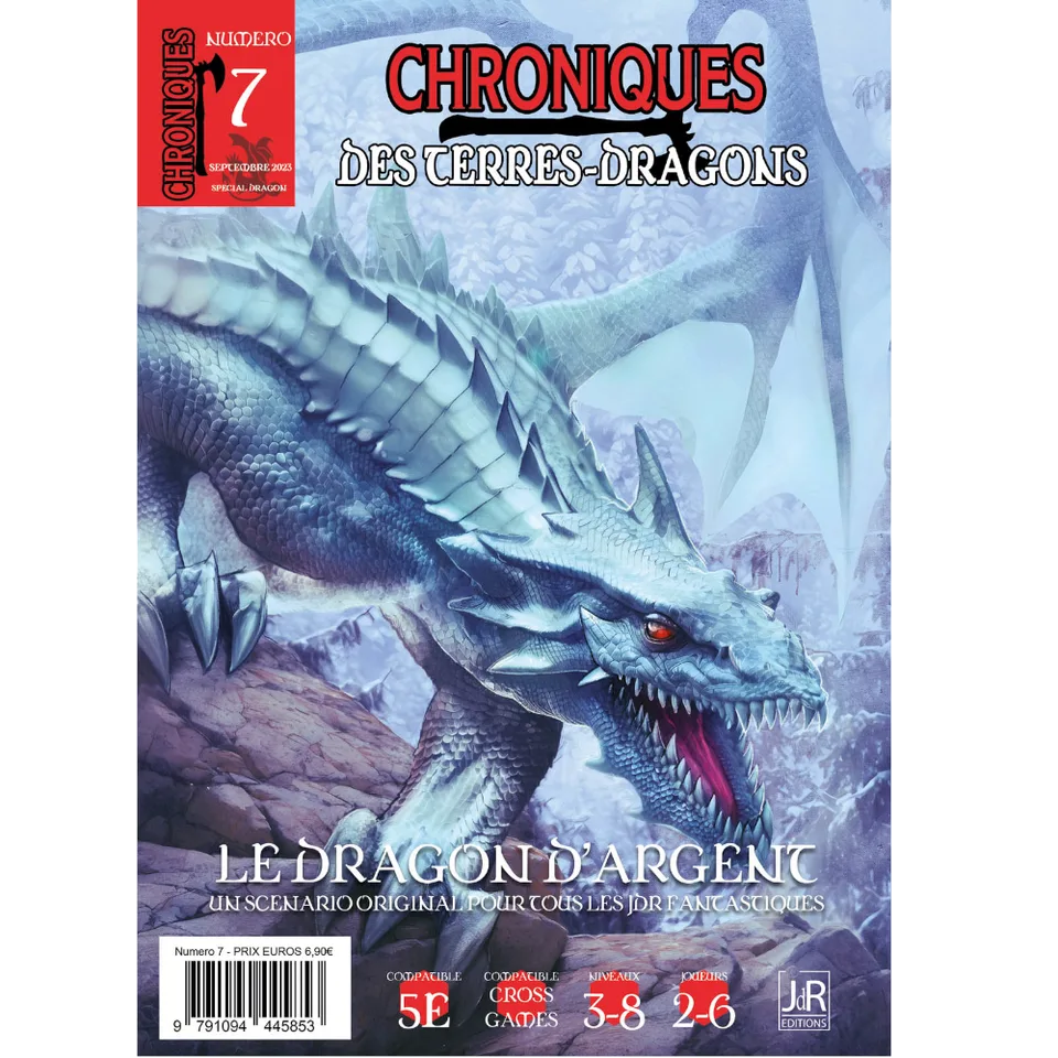 CHRONIQUES DES TERRES DRAGONS - N° 7 Le dragon d'argent
