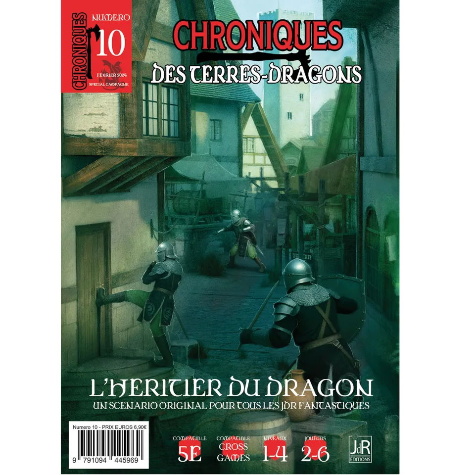 CHRONIQUES DES TERRES DRAGONS - N°10 - L'héritier du dragon