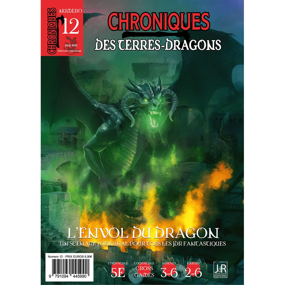 CHRONIQUES DES TERRES DRAGONS - N°12 - L'Envol du Dragon