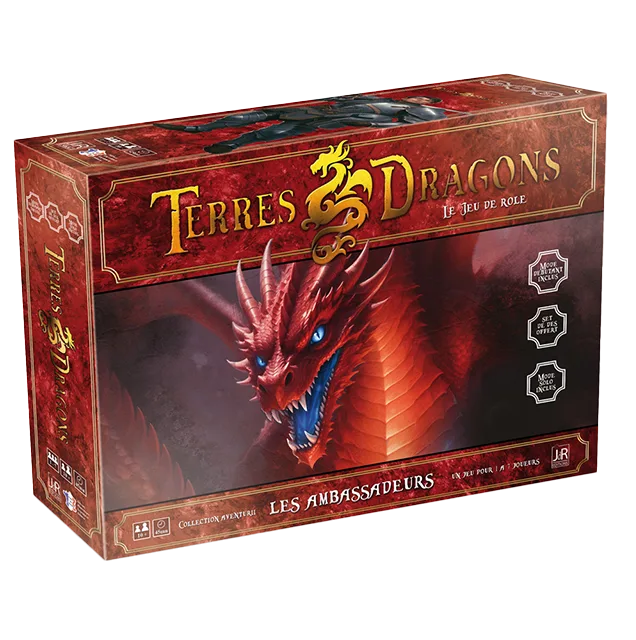 TERRES-DRAGONS JDR - Coffret