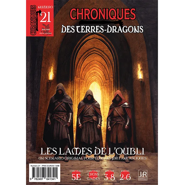 CHRONIQUES DES TERRES DRAGONS - N°21 - Les lames de l'oubli