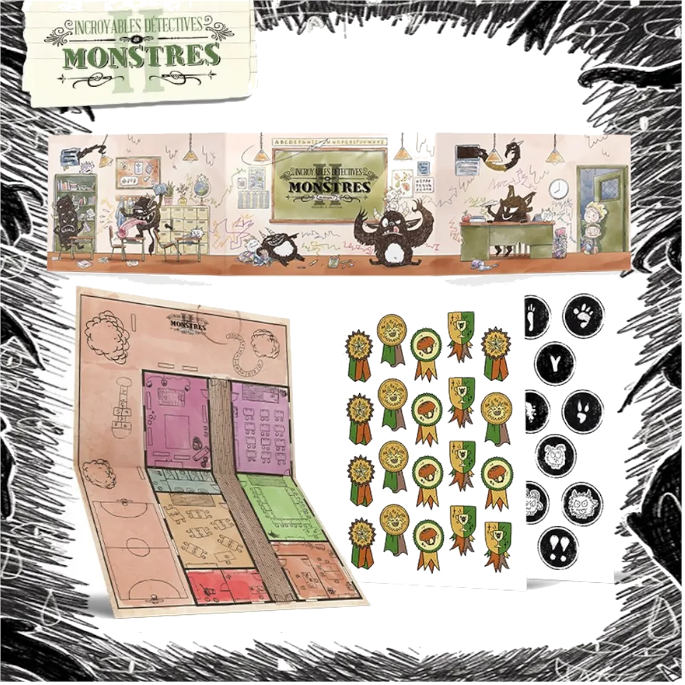 INCROYABLES DETECTIVES DE MONSTRES - Kit de l'Incroyable Vétéran
