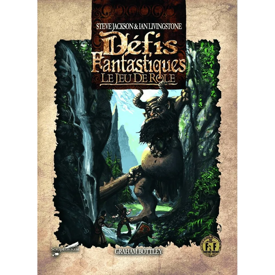 DEFIS FANTASTIQUES - Le jeu de rôle (Livre de Base - Couv. Rigide)
