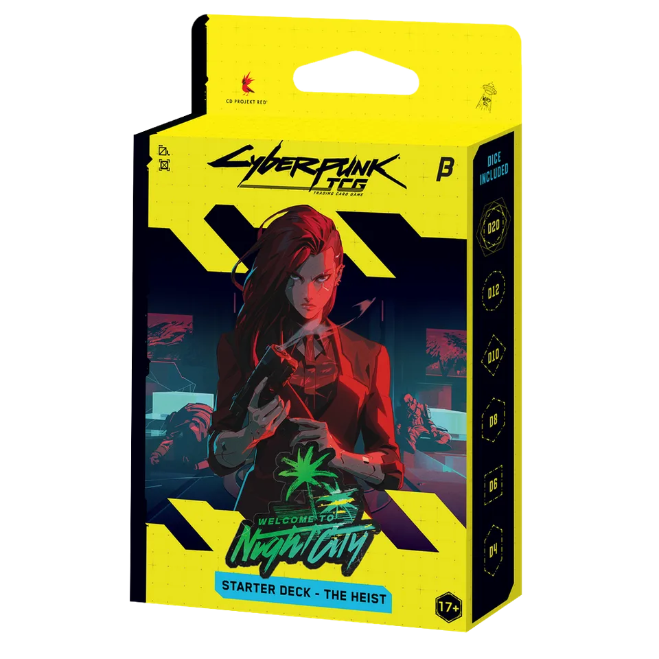 CYBERPUNK JCC - BETA Starter Deck - The Heist EN x6 -51088