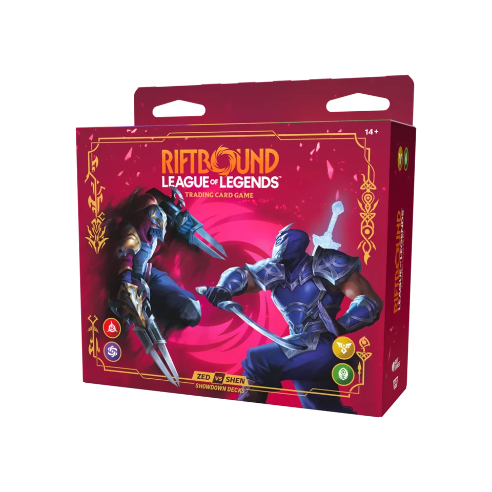 RIFTBOUND JCC - Riftbound: Vendetta -Showdown Decks - Zed vs Shen x4